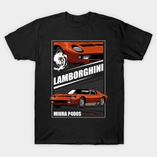 Vintage Miura Exotic Car T-Shirt